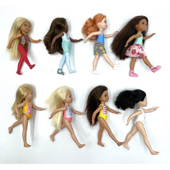 Barbie’s Little Sister Chelsea & Friends Doll Lot – 8 Dolls and Accesories - Picture 11 of 11